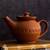  SOWPEACE Terracotta Teapot - Artisan Made Kitchenware, Natural Clay, 1L Capacity