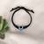 Nvr unisex black evil eye rakhi with roli chawal