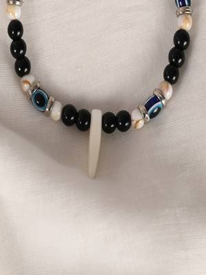  unisex black evil eye rakhi with roli chawal 5