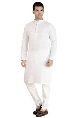 Arruga stylish chikankari embroidery kurta pajama 1