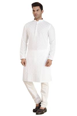 Arruga stylish chikankari embroidery kurta pajama 3