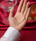Wynona short diamond mangalsutras 18  inch