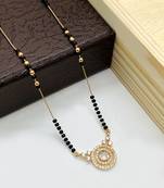 Wynona short diamond mangalsutras 18  inch