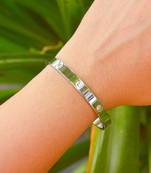 Wynona silver diamond bracelet for women & men