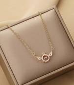 Wynona diamond wings pendant chain necklace