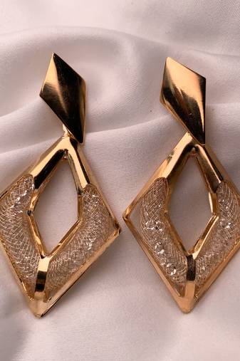 latest fashion stylish chunky dangle earrings for women 