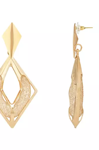latest fashion stylish chunky dangle earrings for women 