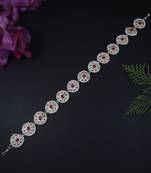 traditional floral kundan pearl sheeshphool matha patti sheeshpatti