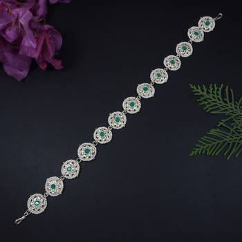 traditional floral kundan pearl sheeshphool matha patti sheeshpatti  1