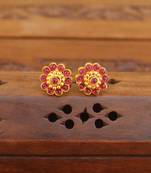 Designer gold plated earrings