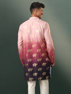 purple rayon kurta 3