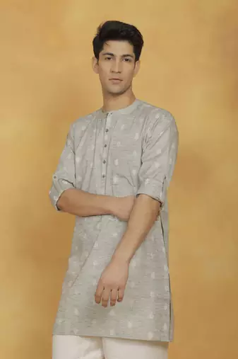 Green Cotton Kurta