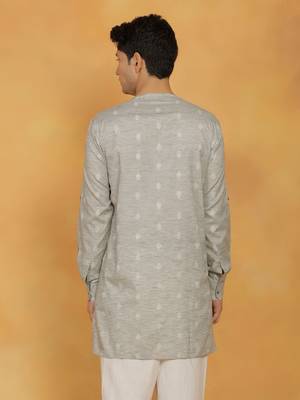 Green Cotton Kurta 3