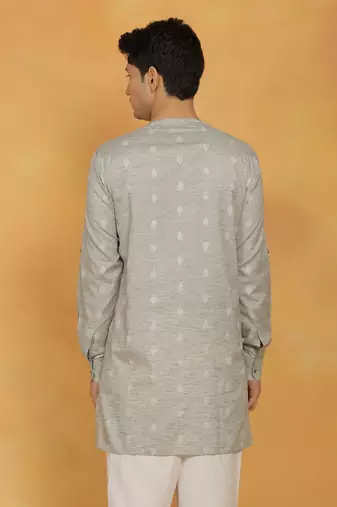 Green Cotton Kurta