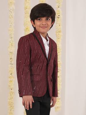  Maroon Blazer 2