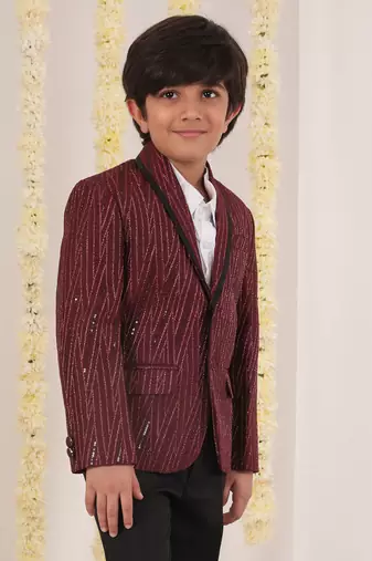  Maroon Blazer