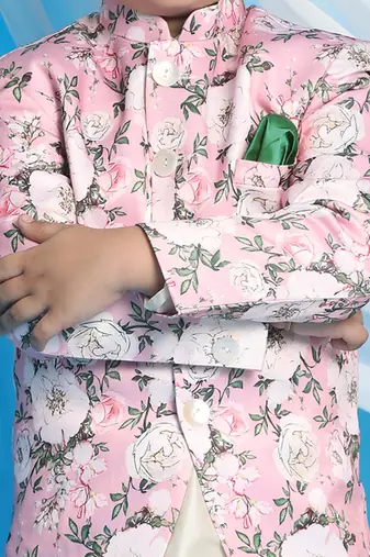  Peach And Cream Ethnic Combo Set