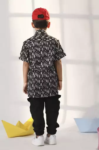  Black Ethnic Shirt