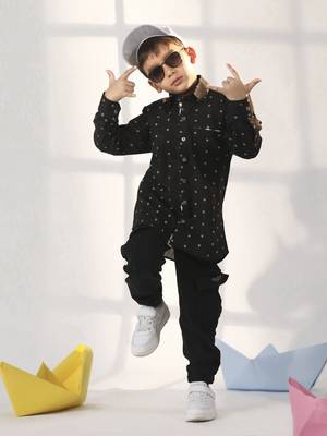  Black Ethnic Shirt 1