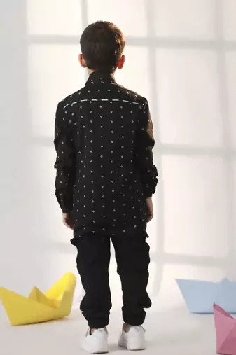  Black Ethnic Shirt
