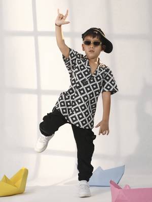 Black Ethnic Shirt 1