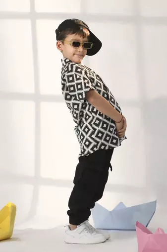  Black Ethnic Shirt