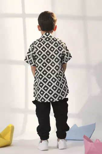  Black Ethnic Shirt