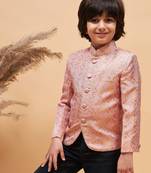  Pink boys bandhgala jacket