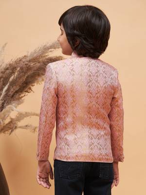  Pink boys bandhgala jacket 3