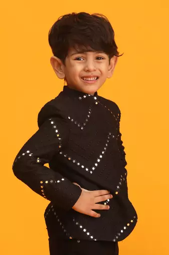  Black Jodhpuri