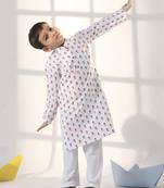 Boys' White Kurta