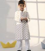Boys' White Kurta