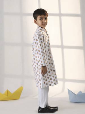 Boys' White Kurta 2