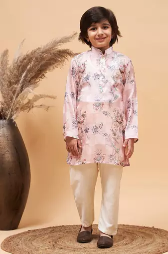  Pink Kurta Pyjama Set