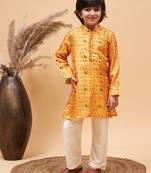  Yellow Kurta Pyjama Set