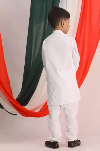 White Kurta Pyjama Set