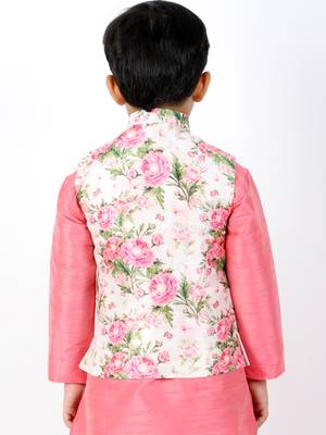  Multicolor-Base-Pink Nehru Jacket 3