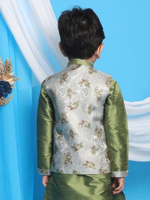  Green Nehru Jacket 3