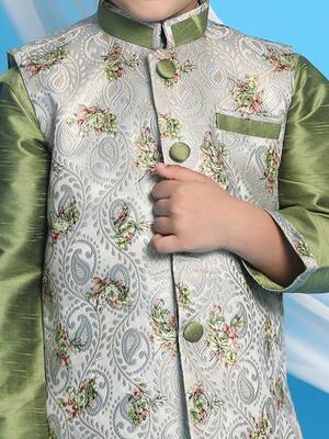  Green Nehru Jacket 4