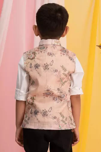  Pink Nehru Jacket