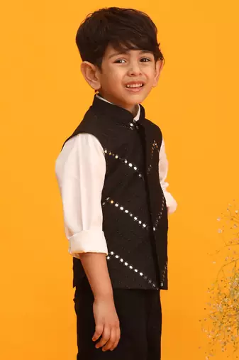  Cream Nehru Jacket