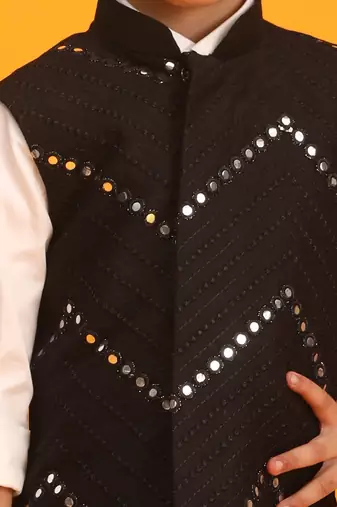  Cream Nehru Jacket