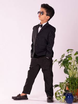  Black Shirt Blazer And Pant 2