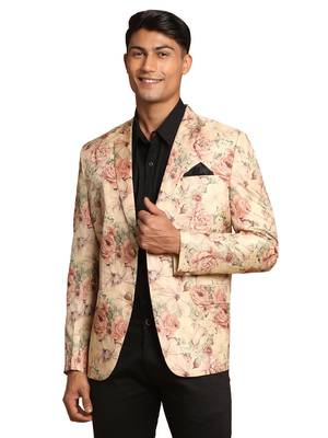 Multicolor Silk Blend Blazer 1