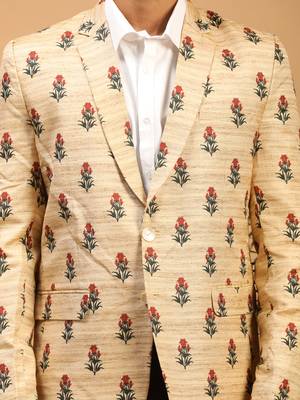 men's beige blazer 4