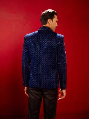 Blue Velvet Blazer 4