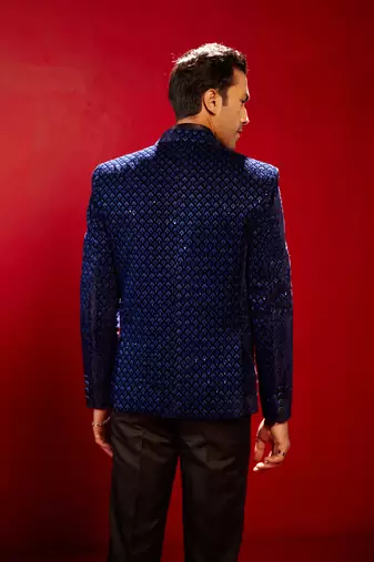 Blue Velvet Blazer