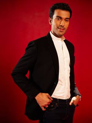 Black Silk Blend Blazer 3