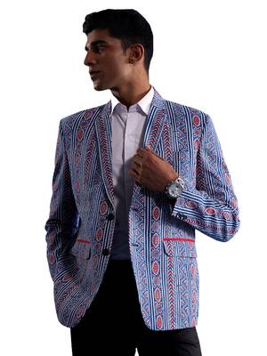 Indigo Blue Blazer 1