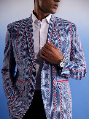 Indigo Blue Blazer 4